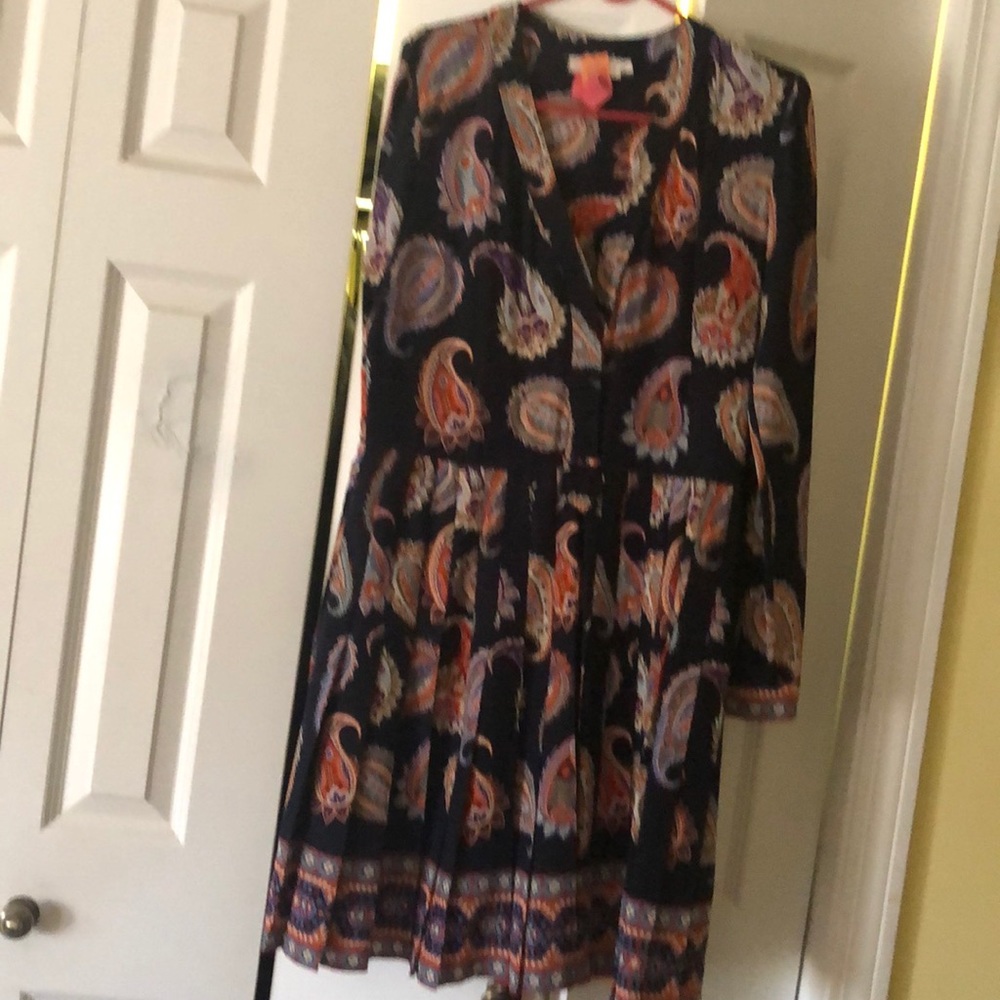 Tory Burch paisley dress